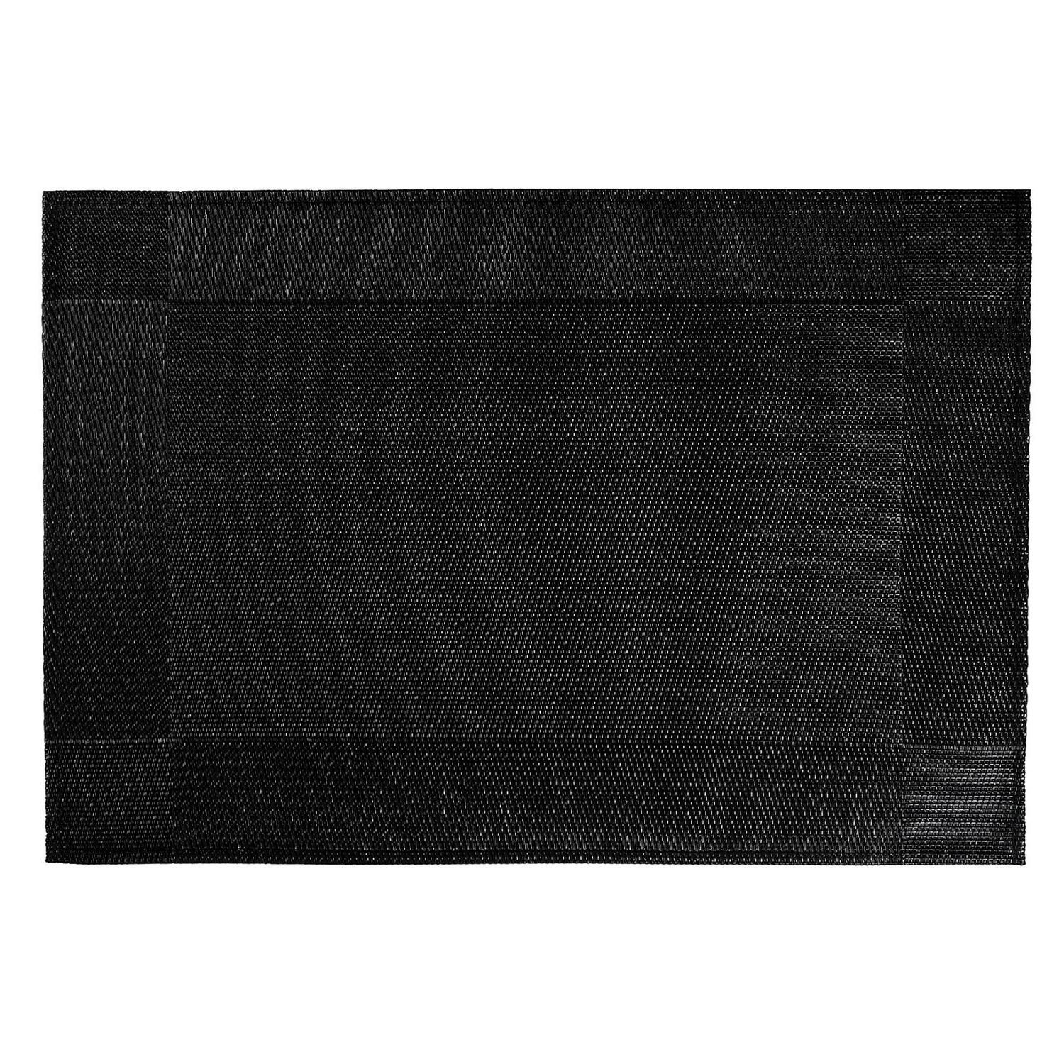 Vinyl Placemat (Classic) (Black)(Set Of 12) Walmart Canada