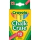 12 craies de couleur Crayola Bâtons robustes et durables – image 1 sur 2
