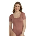 thumbnail image 2 of Mexx Women’s Square Neck Short Sleeve Knit Bodysuit, 2 of 6