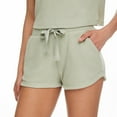 thumbnail image 4 of No Boundaries Women's Waffle Short, 4 of 6