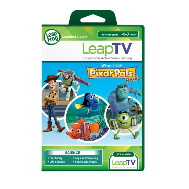 LeapFrog - Jeu LeapTV Disney Pixar Jeu vidéo éducatif et actif - Version anglaise