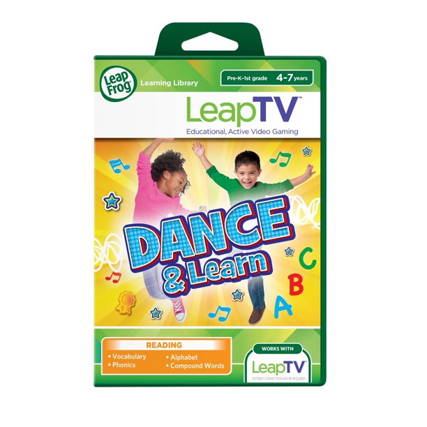 LeapFrog - Jeu LeapTV - Danse ! Jeu vidéo éducatif et actif - Version anglaise