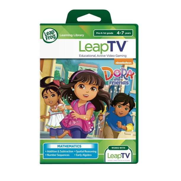 LeapFrog - Jeu LeapTV - Dora et ses amis - Jeu vidéo éducatif et actif - Version anglaise