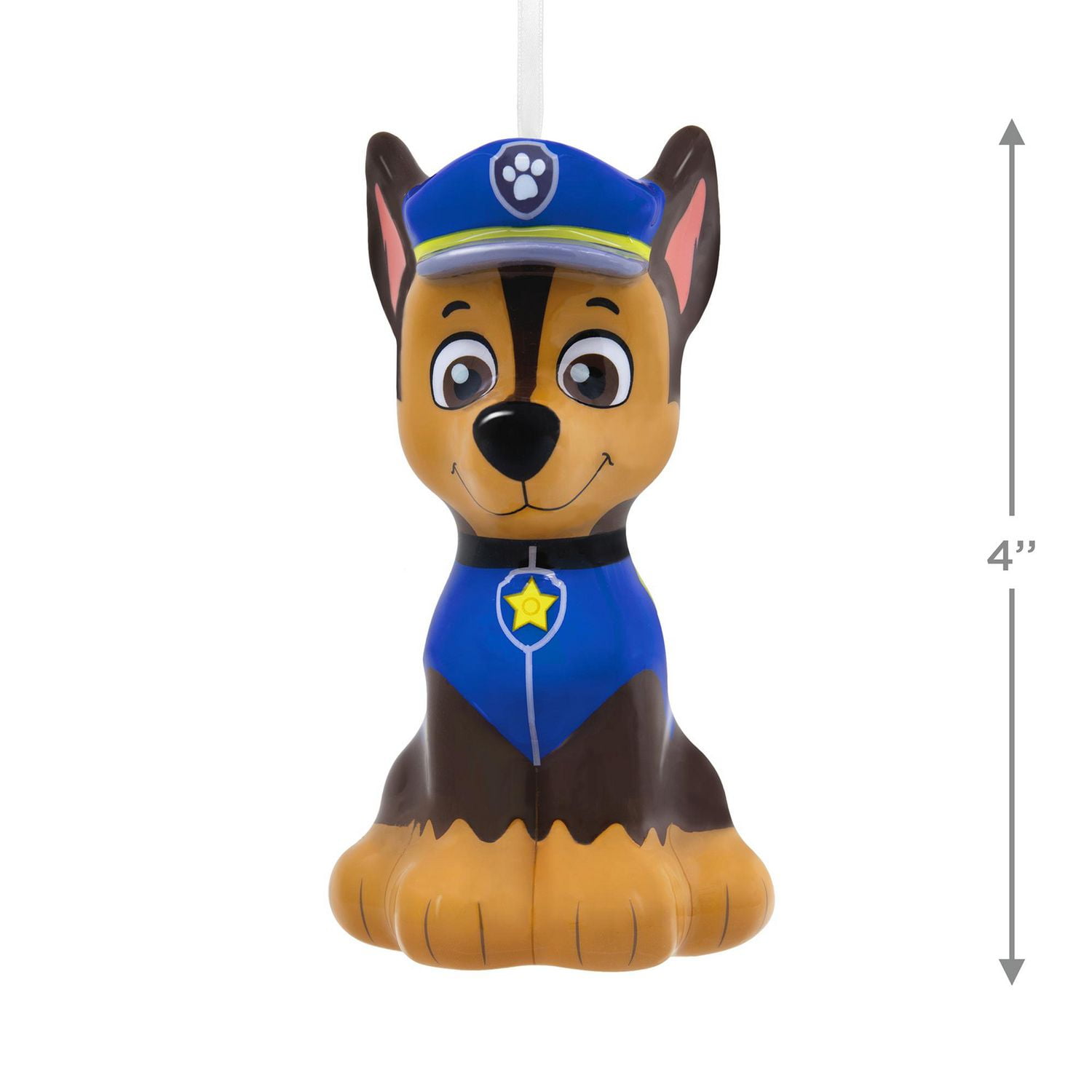 2022 Chase Christmas Ornament Hallmark Paw Patrol Chase Decoupage Christmas Ornament | Walmart Canada