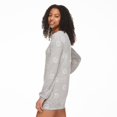 thumbnail image 2 of No Boundaries Women's Waffle Knit Romper, 2 of 6