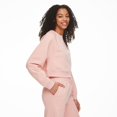 thumbnail image 2 of No Boundaries Women's Cropped Crew Neckline Sweatshirt, 2 of 6