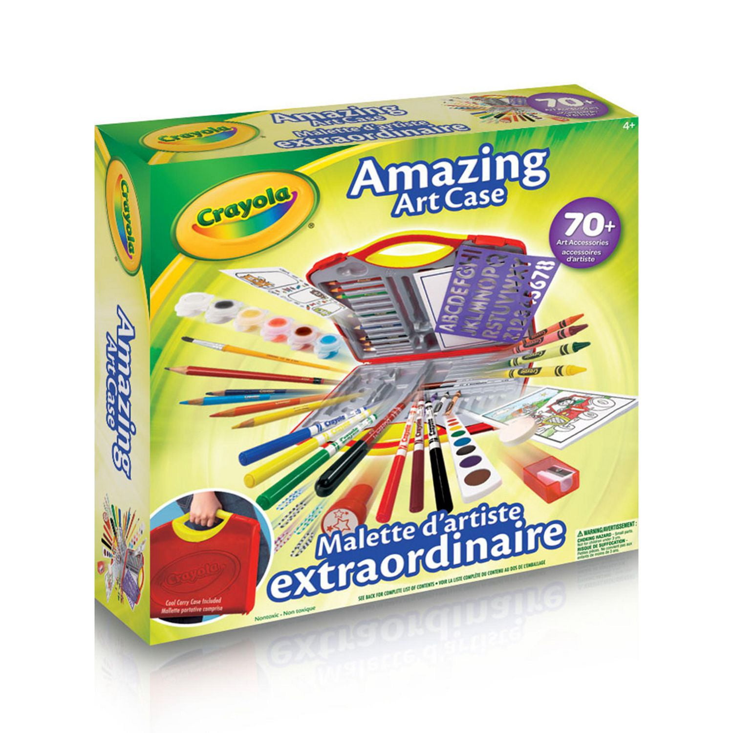 Crayola Amazing Art Case, All-in-One case for artists 