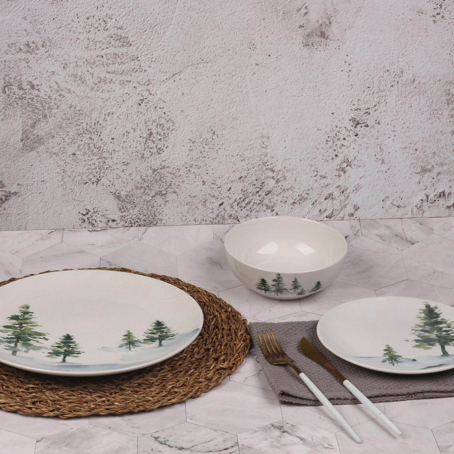 Christmas dinnerware sets clearance walmart