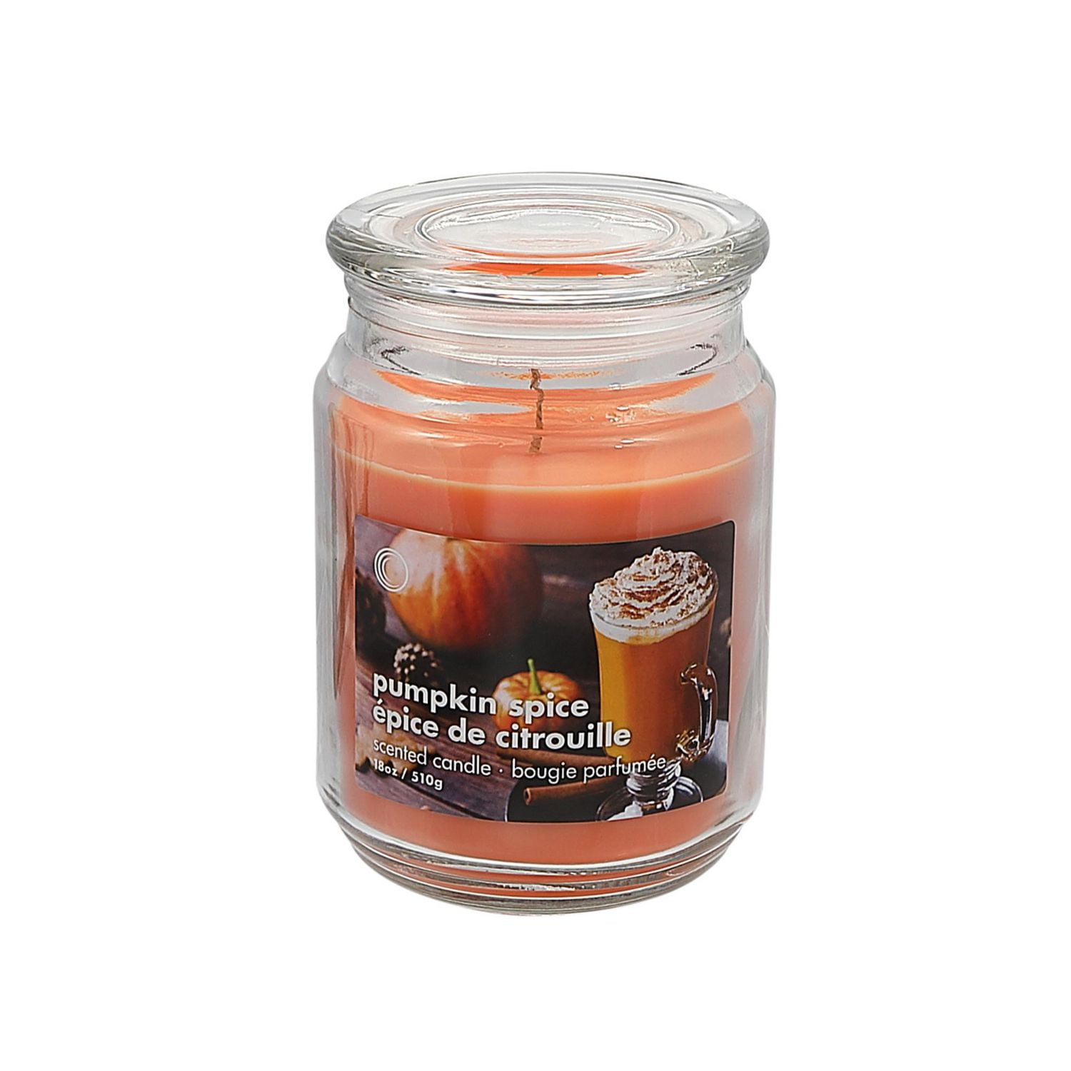 Pumpkin Spice Tart Scented Candle Jar W/ Glass Lid - Set of 2 | Walmart ...