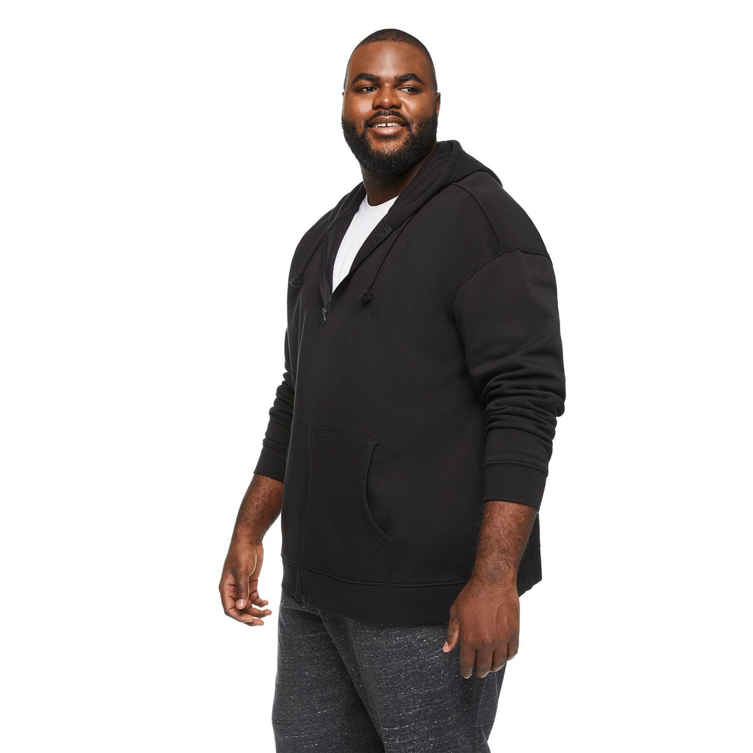 George Big Men's Full-Zip Hoodie, Sizes 3XL-5XL