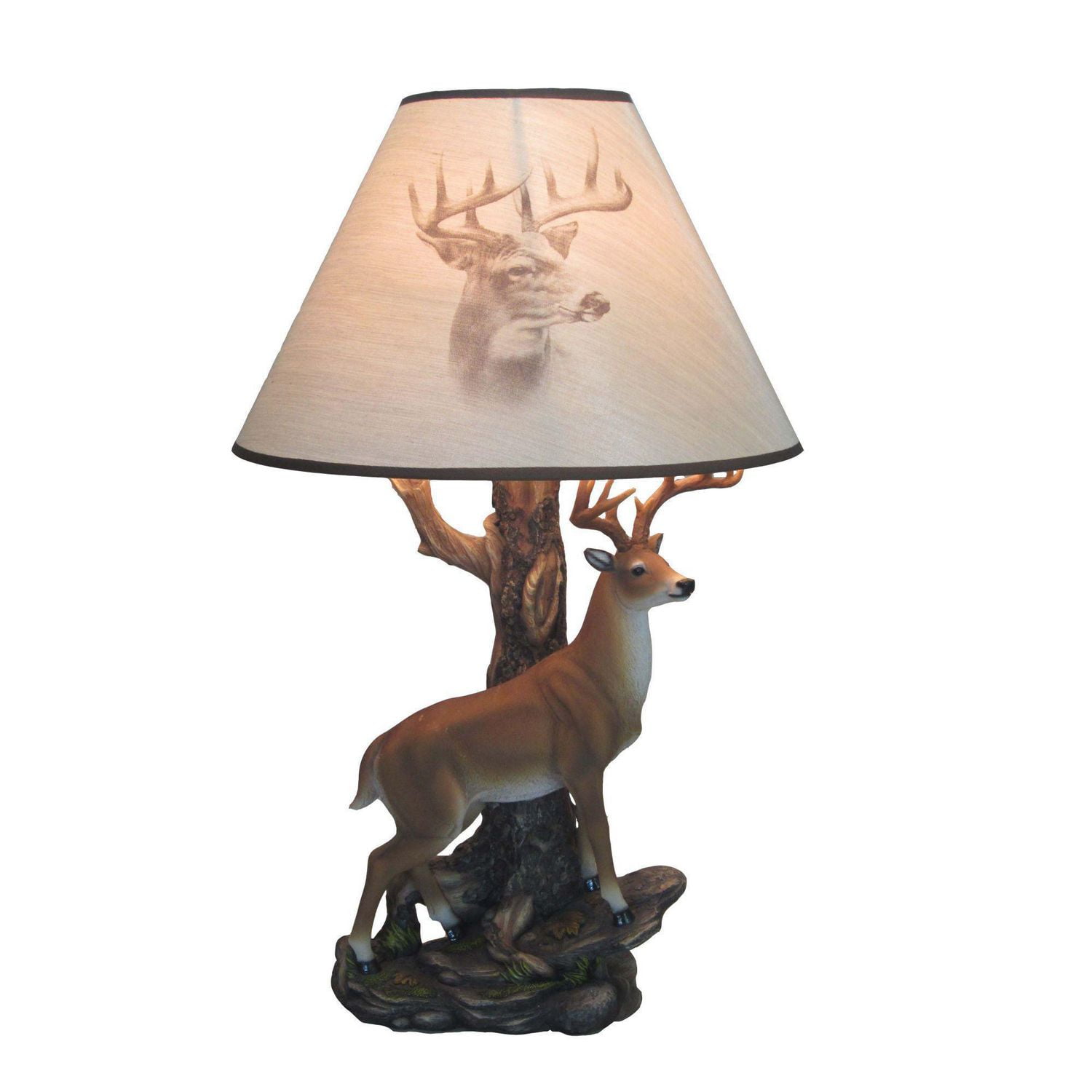 Champion Deer Table Lamp With Shade | Walmart Canada