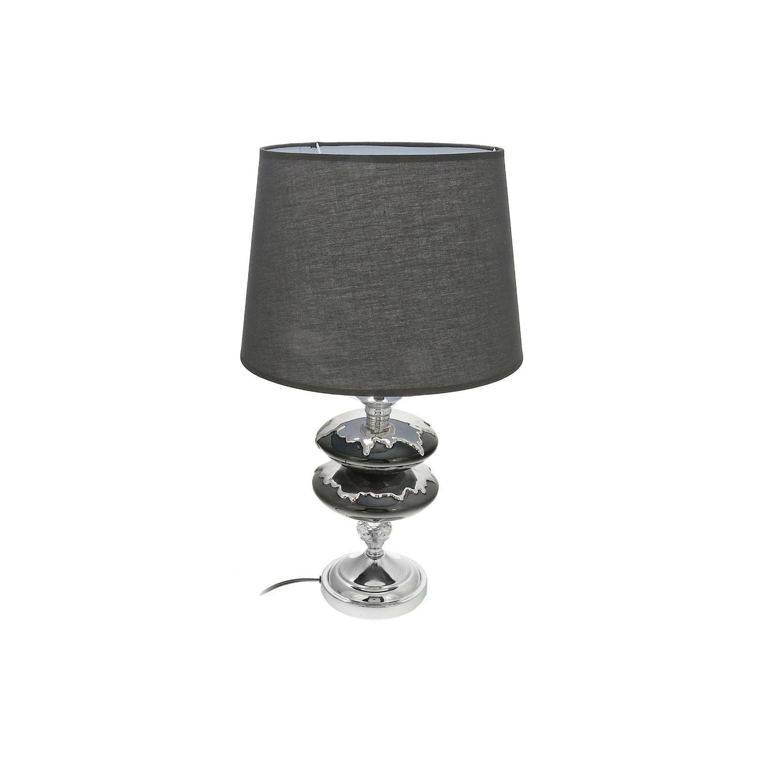 Ceramic Table Lamp With Shade (Ornate Twin) Walmart Canada