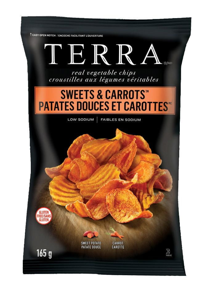 Terra Sweets & Carrots Low Sodium Real Vegetable Chips Walmart Canada