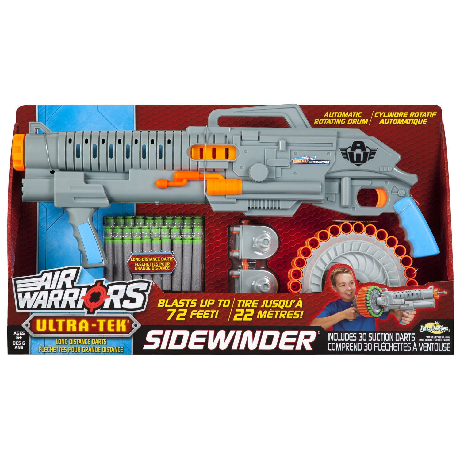 Air Warriors® Ultra-Tek™ SideWinder® Dart Blaster 
