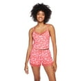 thumbnail image 1 of No Boundaries Women's Pajama 2-Piece Set, 1 of 6