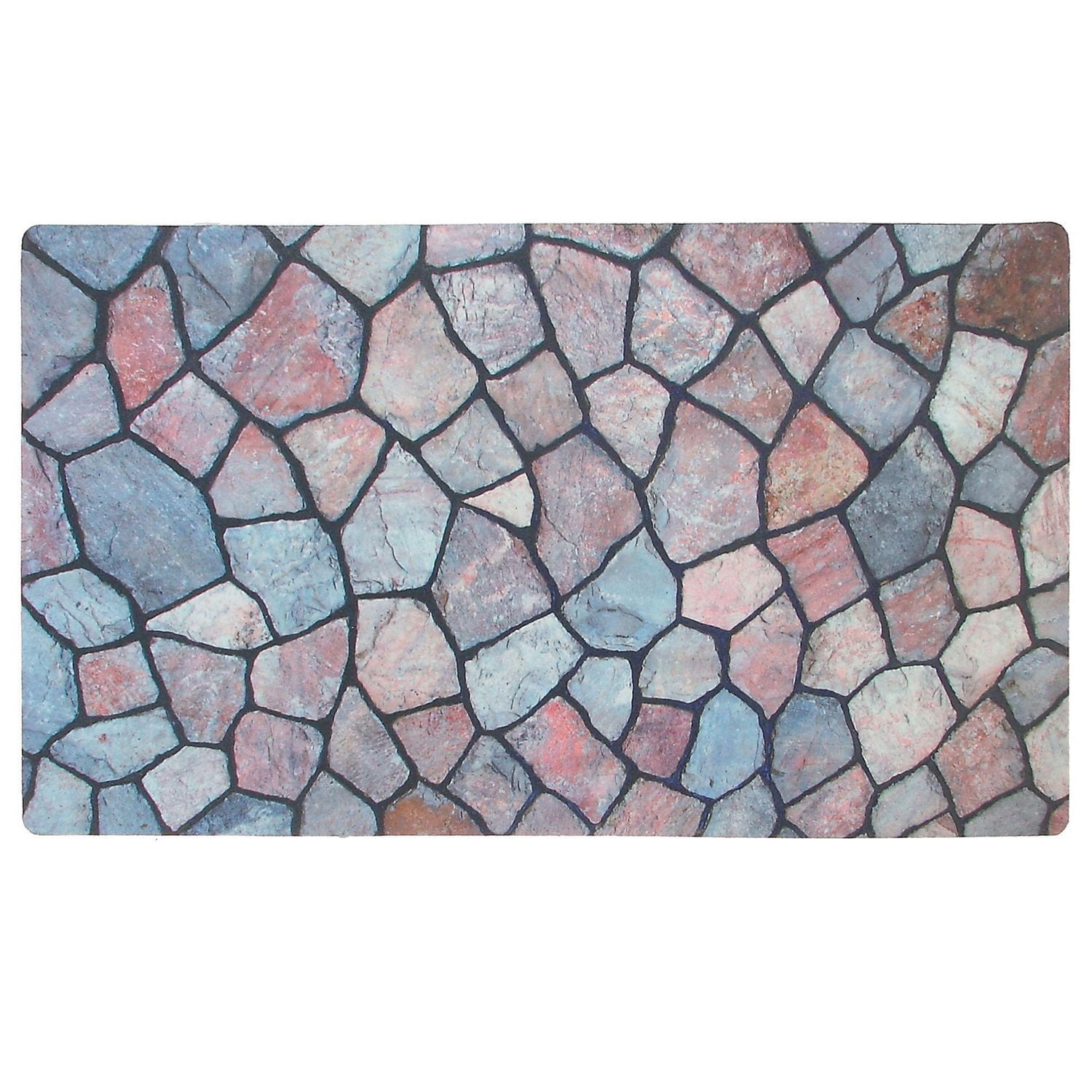 COBBLESTONE PRINTED RUBBER MAT 29 x 18 IN. Walmart Canada