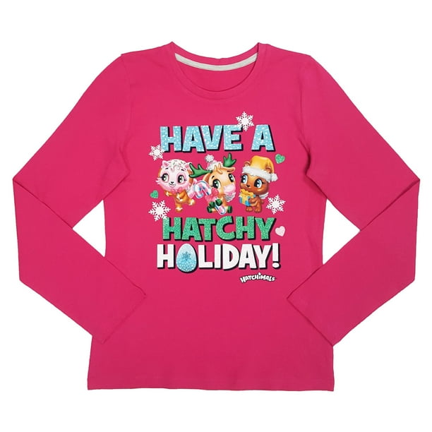 Girls Long Sleeve Shirt - Pink