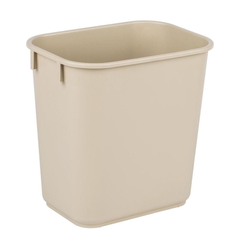 Continental Beige Rectangular Waste Basket Walmart Canada