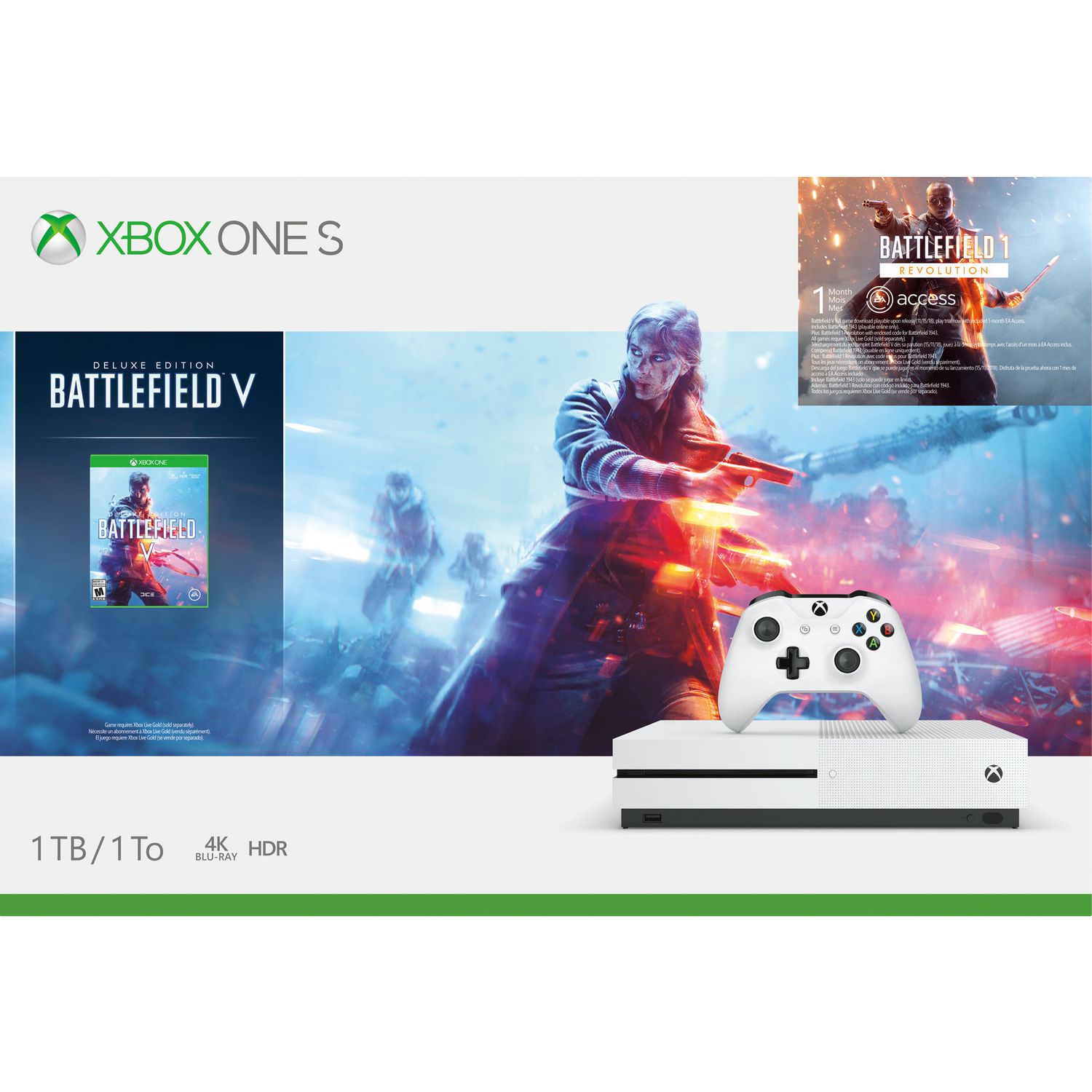 XBOX ONE S 1TB BATTLEFIELD V BUNDLE | Walmart Canada