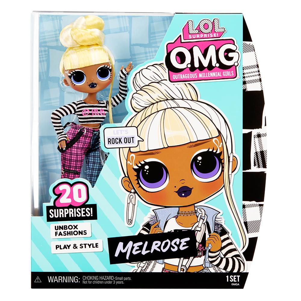 LOL Surprise OMG Melrose Fashion Doll with 20 Surprises – Great