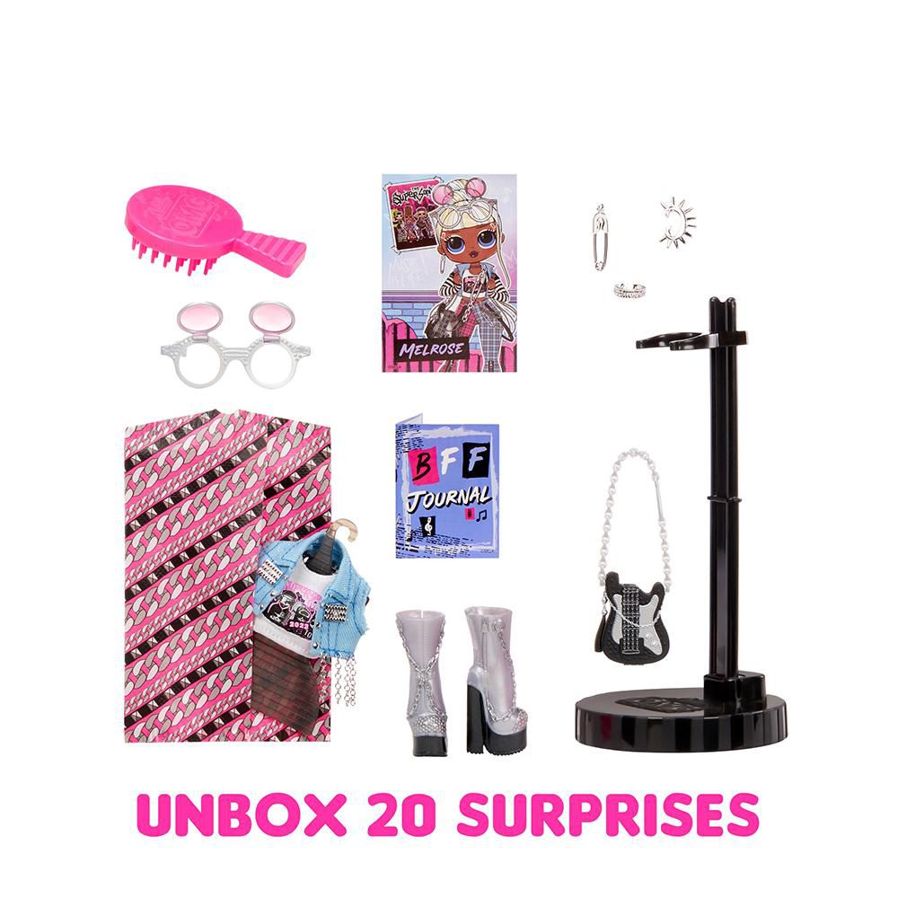 L.O.L. Surprise! OMG Melrose Fashion Doll w/ 20 Surprises and