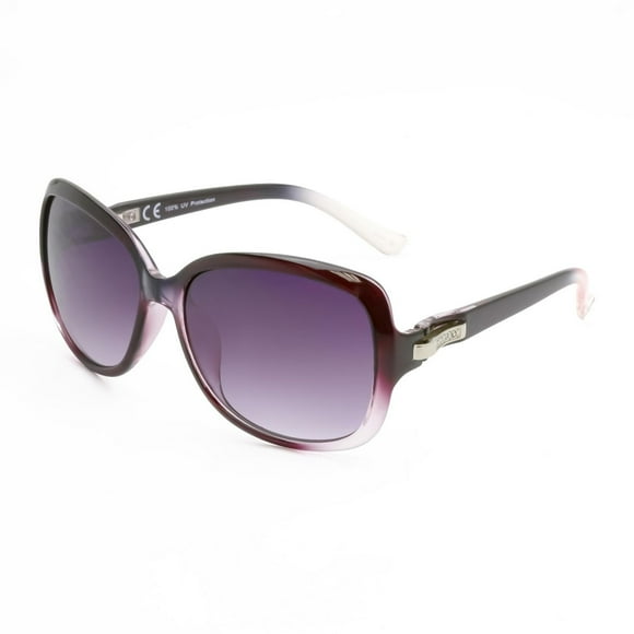 Time & Tru Womens Crystal Purple Sunglasses