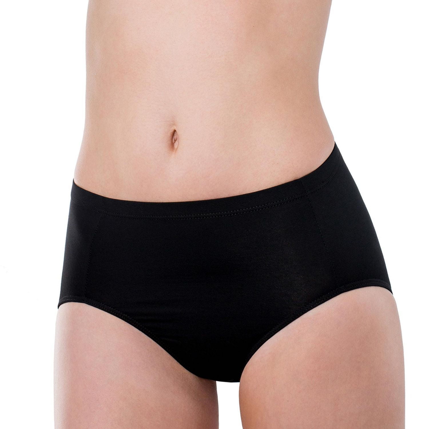 Elita Essentials Women's Cotton Stretch Full Cut Brief Underwear