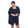 thumbnail image 1 of George Women's Plus Sleep Chemise 2-Piece Set, 1 of 6