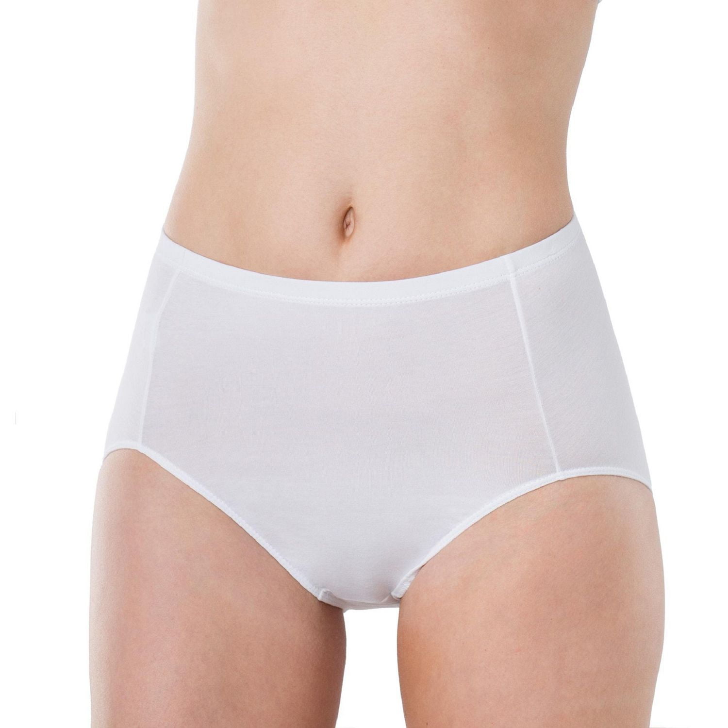 Elita Essentials Women's Cotton Stretch Oversize Full Cut Brief