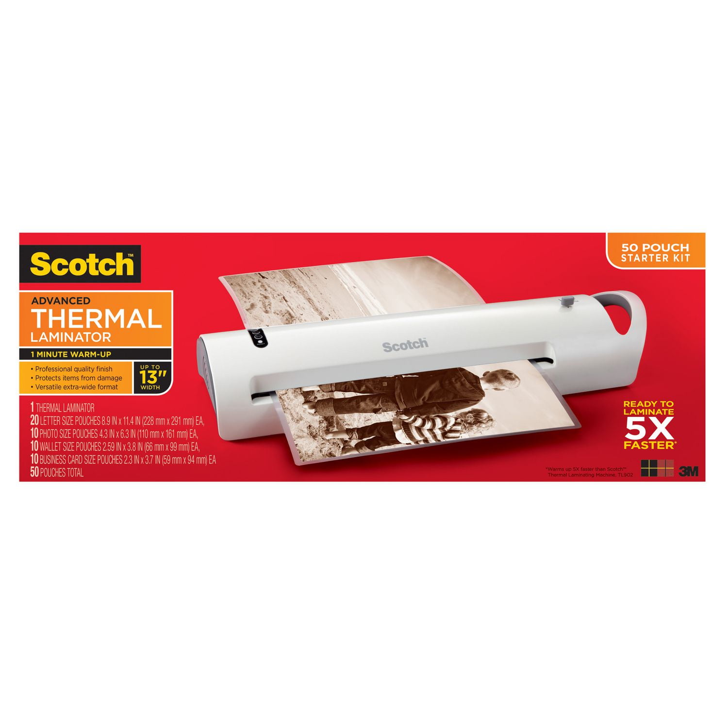 scotch pro thermal laminator 12.3