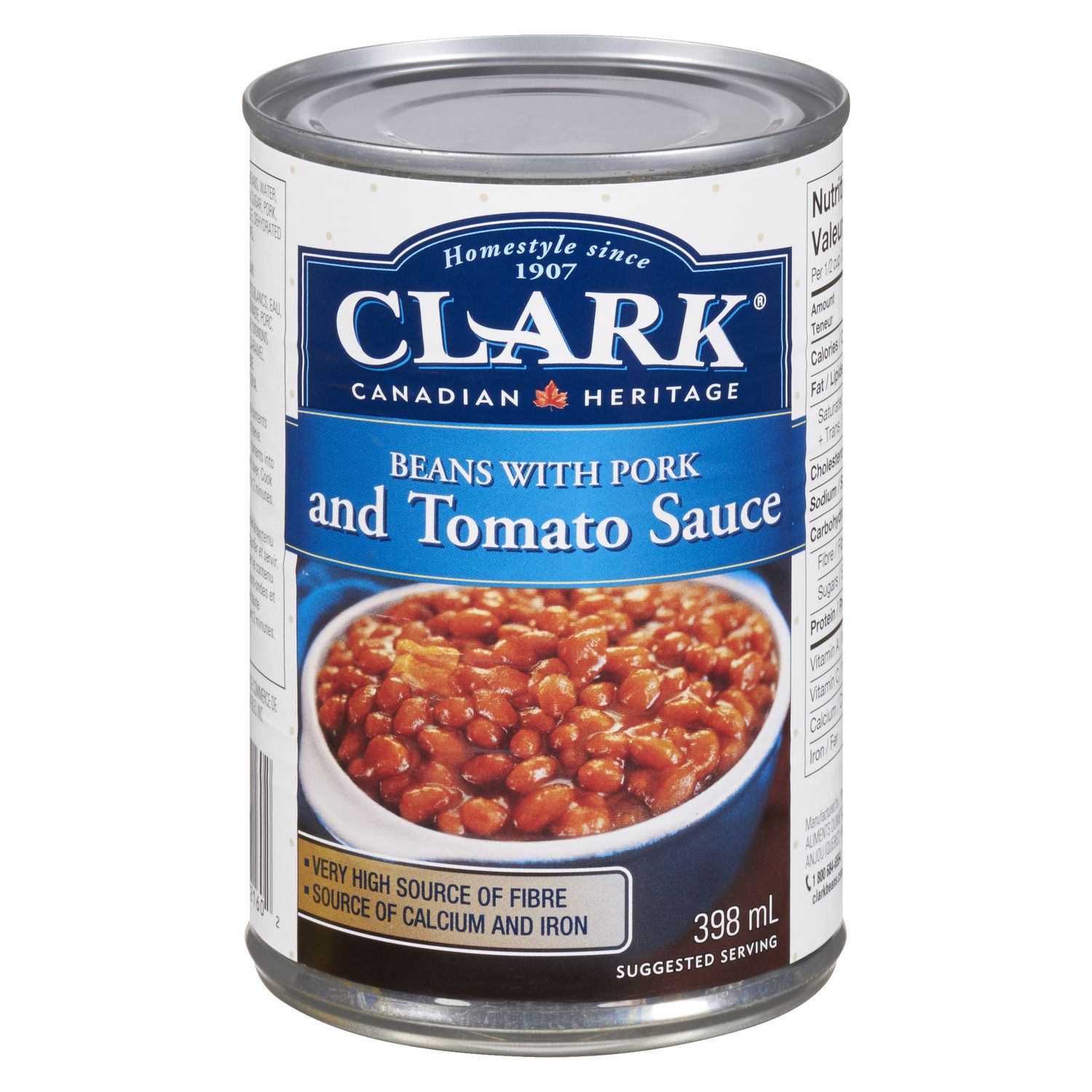 Clark Baked Beans with Pork And Tomato Sauce Walmart Canada