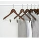 neatfreak!® Cintre en bois à chemise avec pinces à jupe Ensemble de 3 – image 4 sur 5