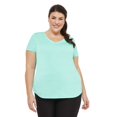 thumbnail image 1 of Athletic Works Plus Women's Space Dyed Tee, 1 of 6