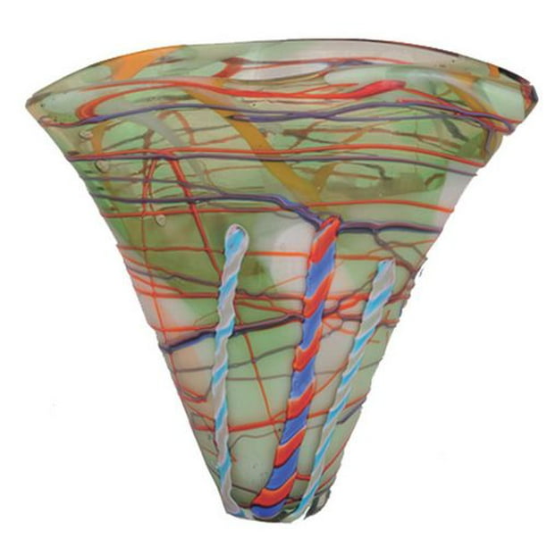 Vase en verre d'art
