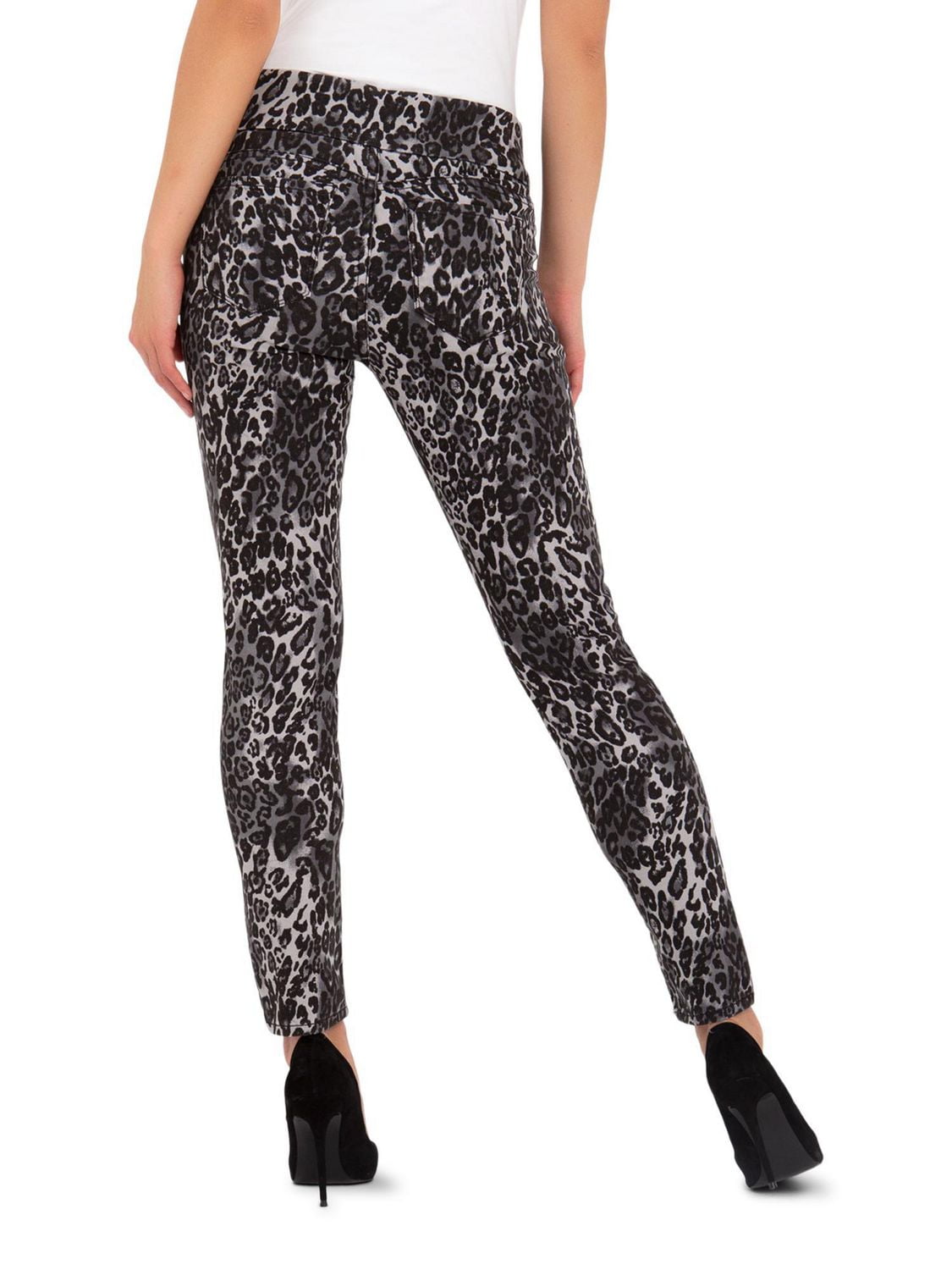 Jordache Women's Wide Waist Band Pull On Legging