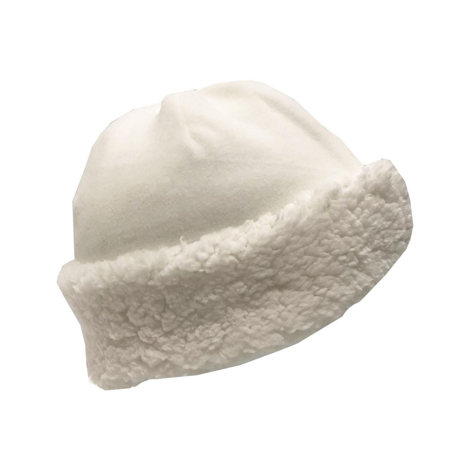 Fleece cuffed hat reversible to solid popo | Walmart Canada