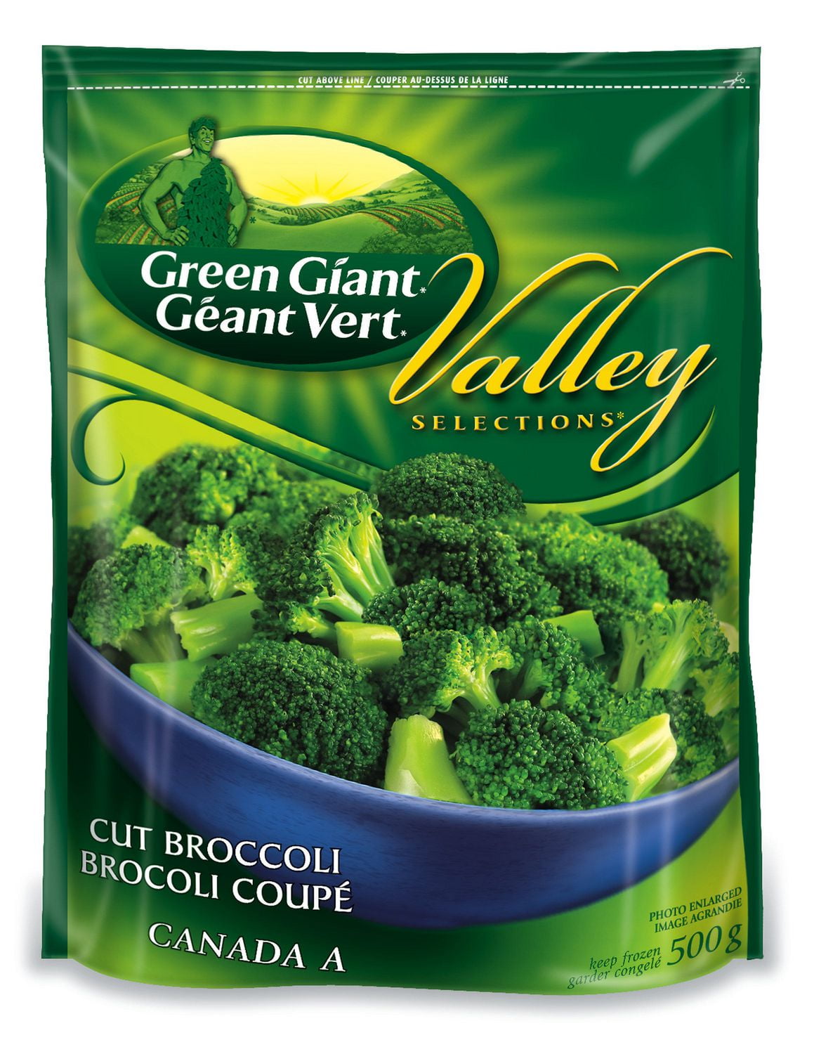 Green Giant Frozen Vegetables Valley Selections Cut Broccoli