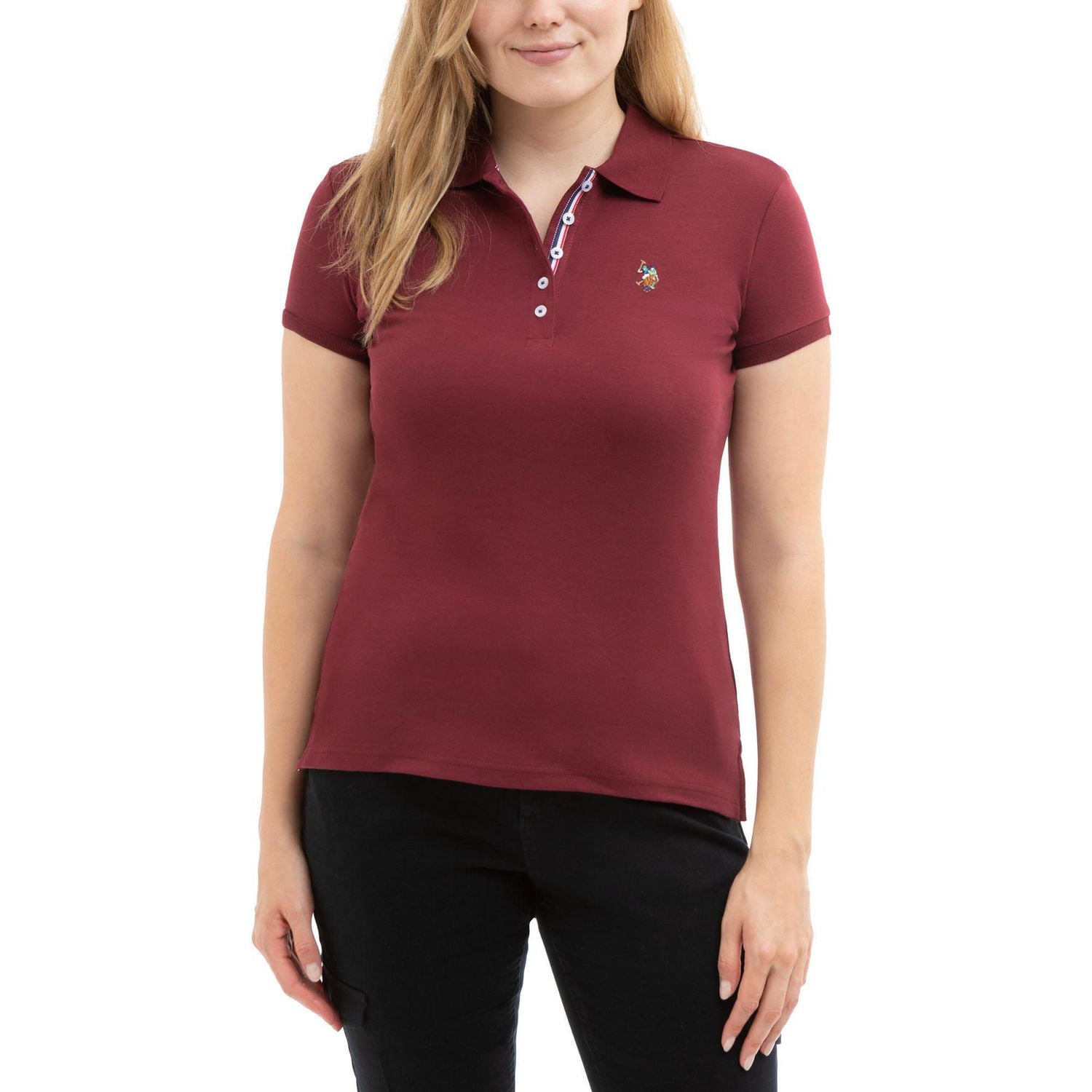 U.S. Polo Assn Women's Interlock Polo