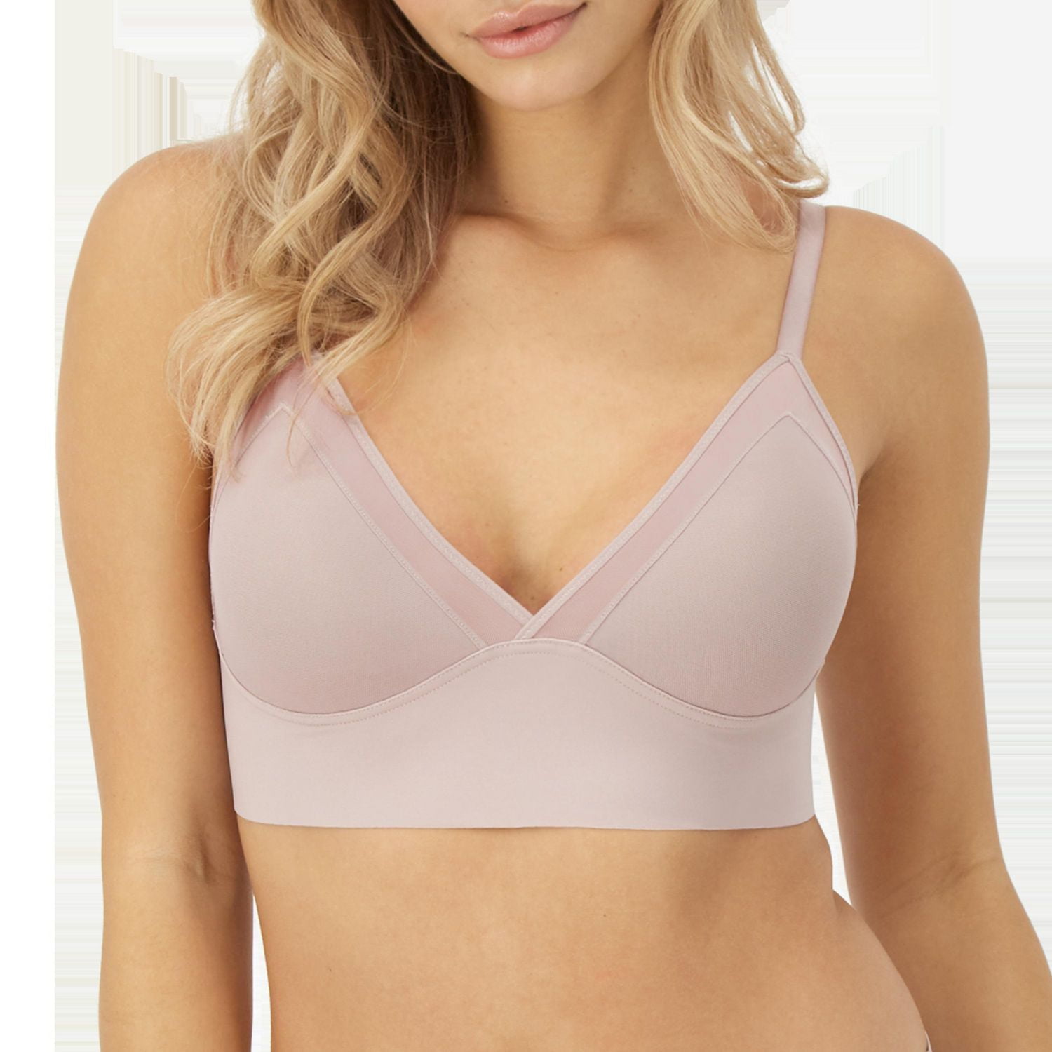 Maidenform Mesh Trim Triangle Bralette