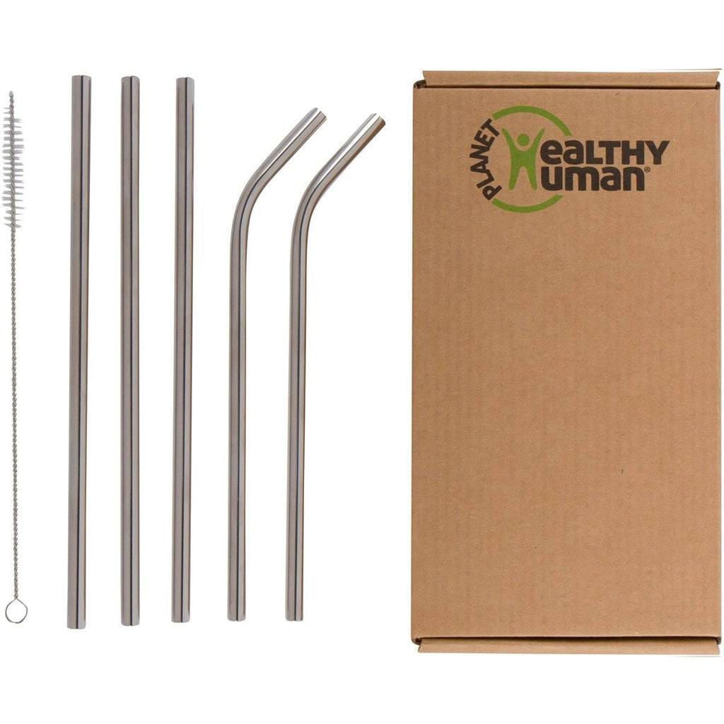 Healthy Human Stainless Steel Straws 5 Piece Travel Set Walmart Canada