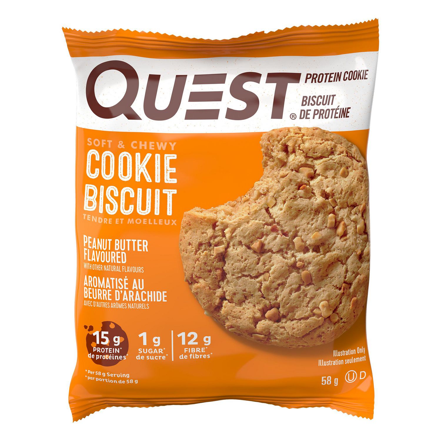 Quest Peanut Butter Protein Cookie