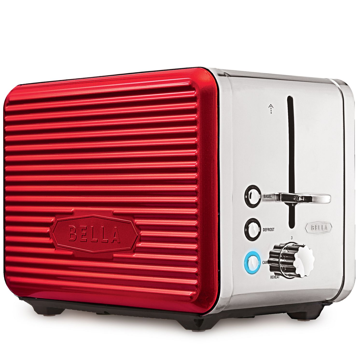 GRILLE-PAIN ROUGE 2 TRANCHES 825 WATTS SWAN RETRO