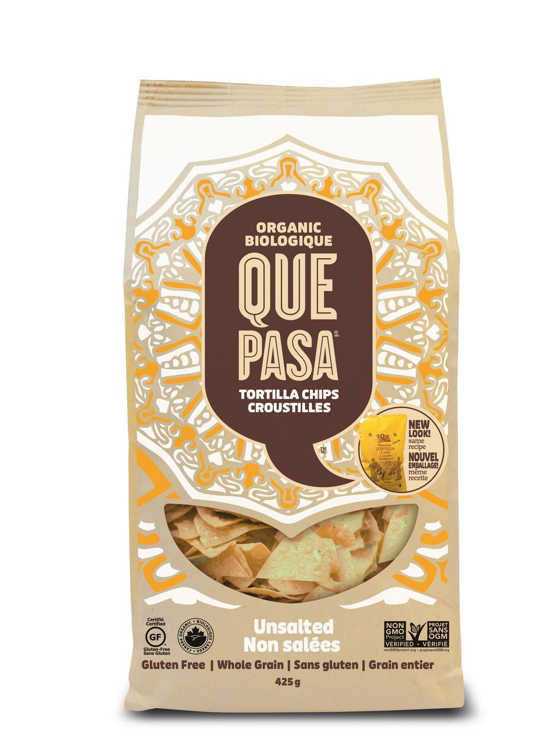 Que Pasa Organic Unsalted Tortilla Chips Walmart Canada