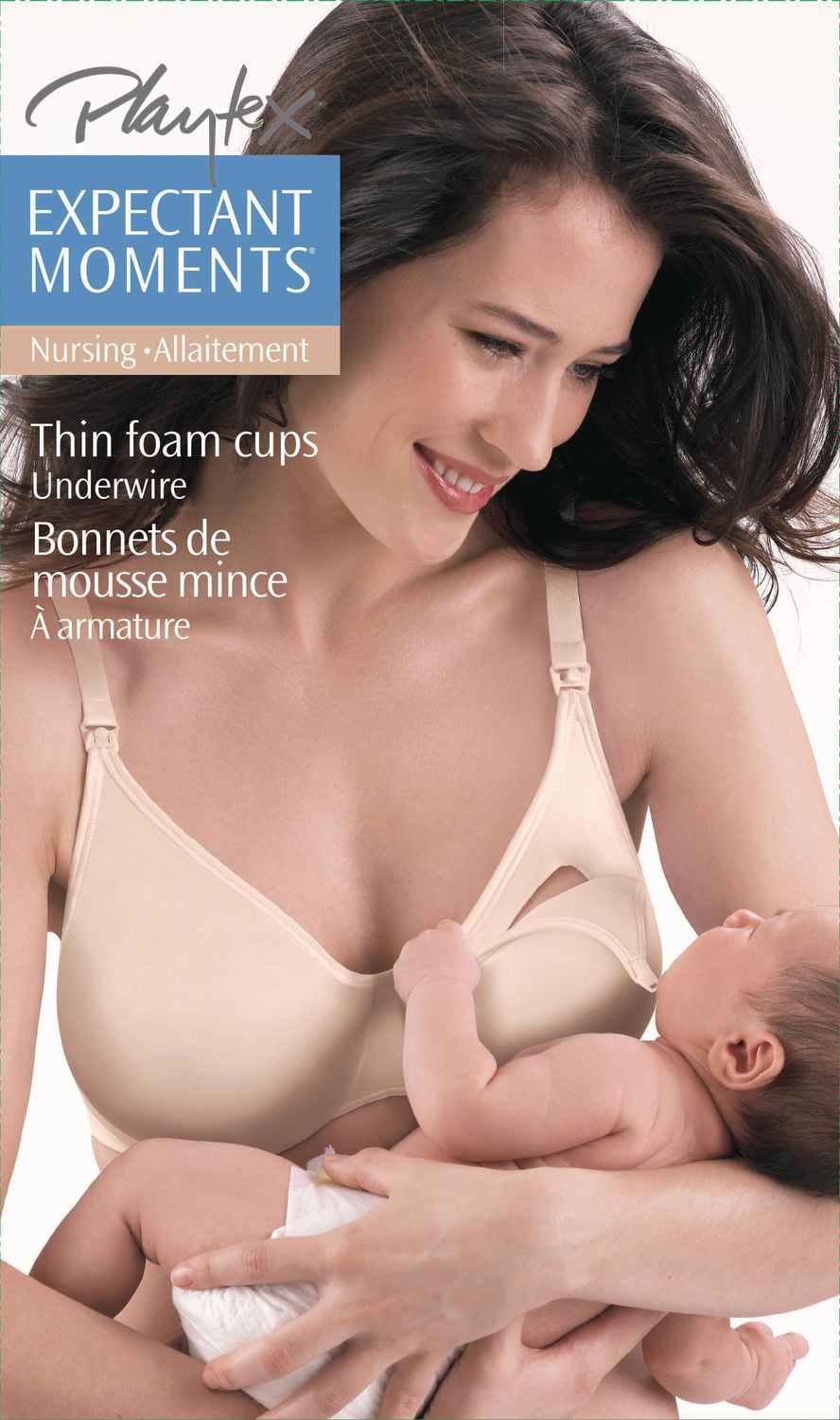Playtex Underwire Nursing Bra, Sizes B36-DD40