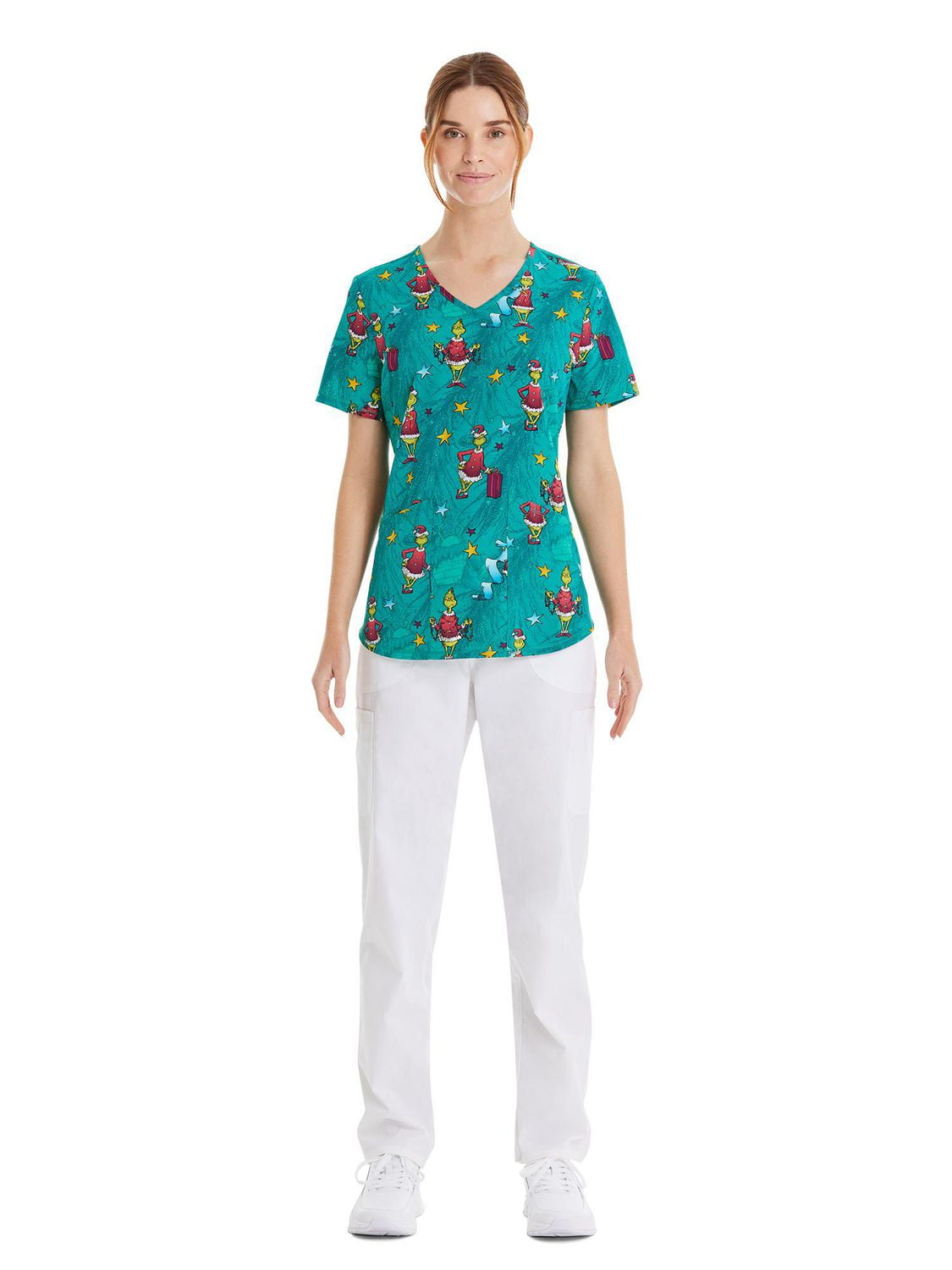 Dr seuss scrub hot sale tops womens