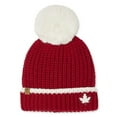 thumbnail image 1 of Canadiana Women's Pompom Shaker Stitch Toque, 1 of 2