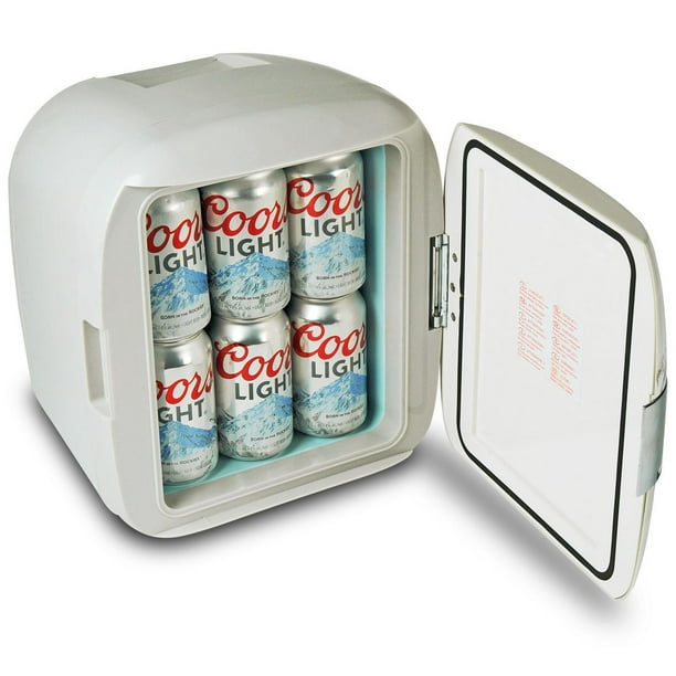 Mini réfrigérateurs (petite glacière pour boissons) - 6L pour 4 grandes + 2  petites canettes