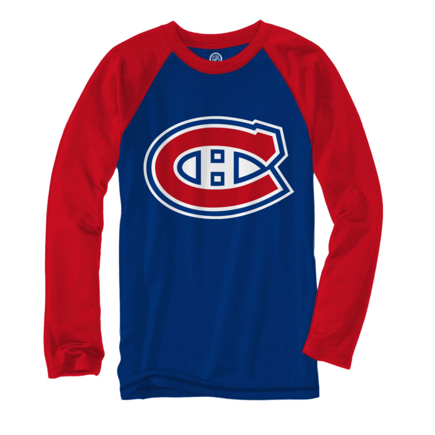 NHL Mens Montreal Long Sleeve Raglan T-shirt | Walmart Canada
