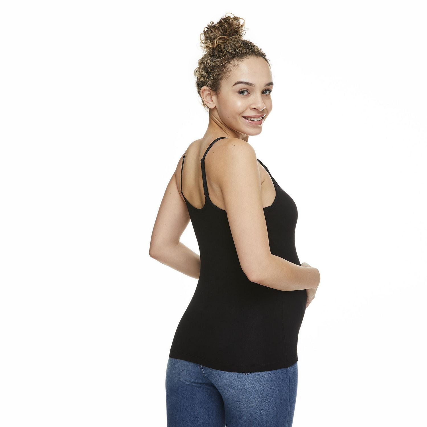 Center Ruched Seamless Camisole Top