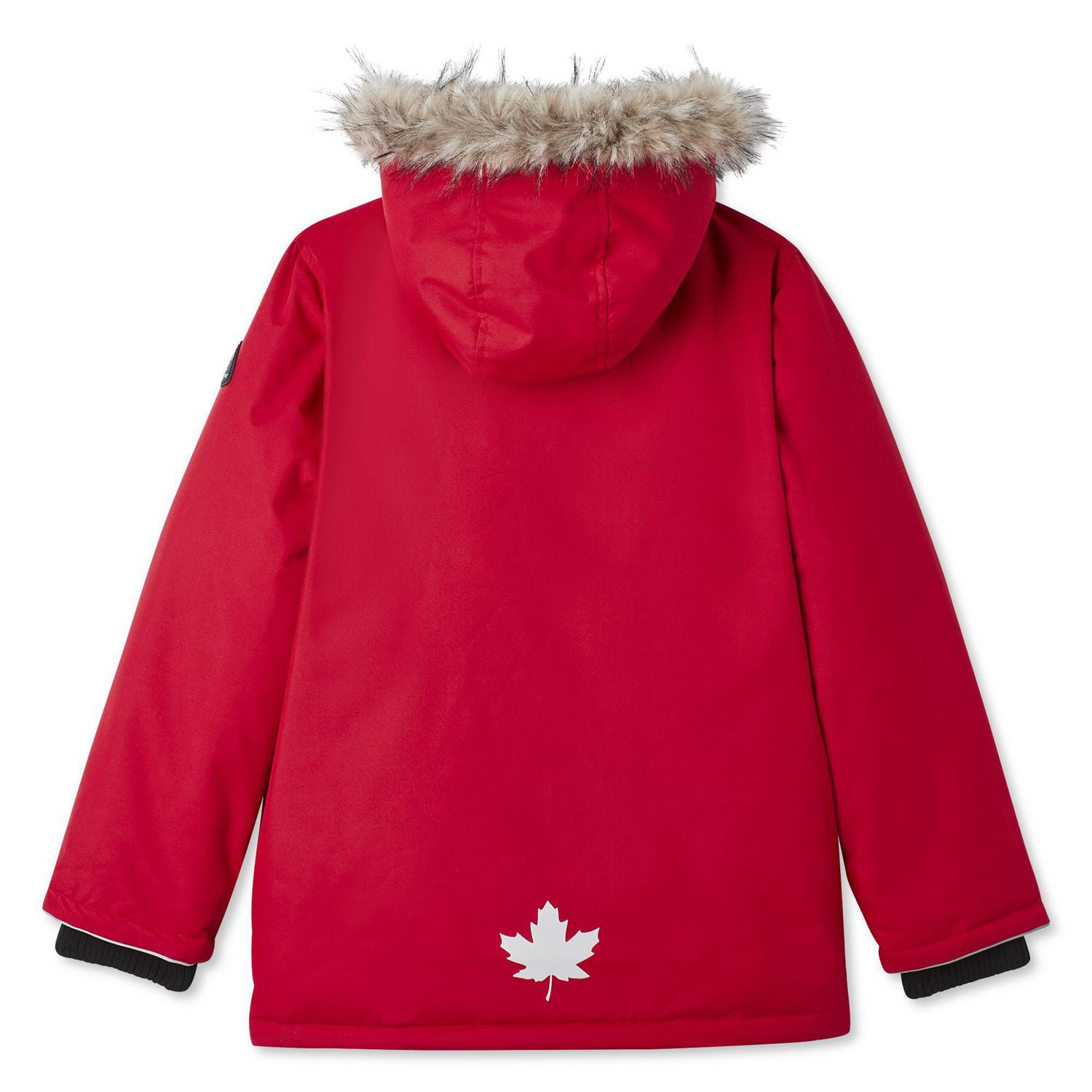 Parka avec capuchon Canadiana pour garçons